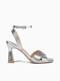 Ivanna Silver Metallic