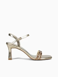 Tina Gold Metallic Stones