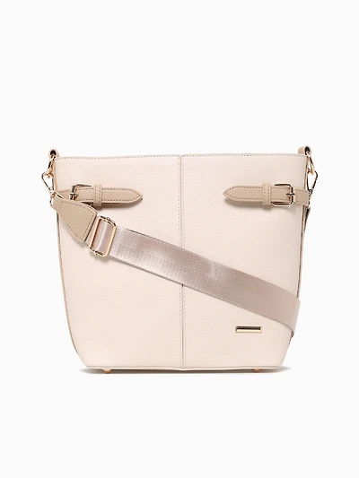 Amelia Crossbody Beige Multi