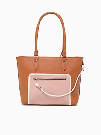 Charlotte Tote Tan Multi