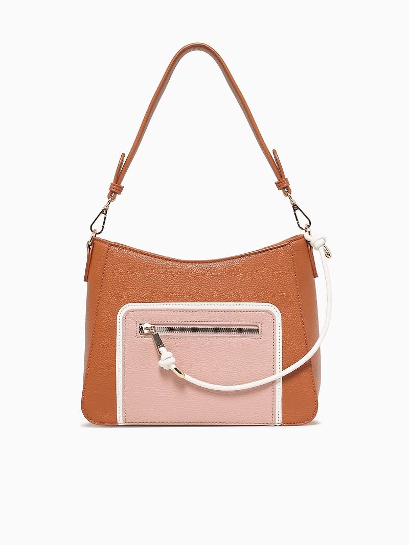 Willow Shoulder Bag Tan Multi