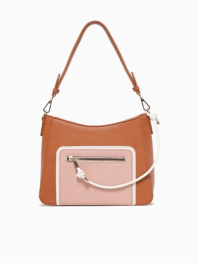 Willow Shoulder Bag Tan Multi