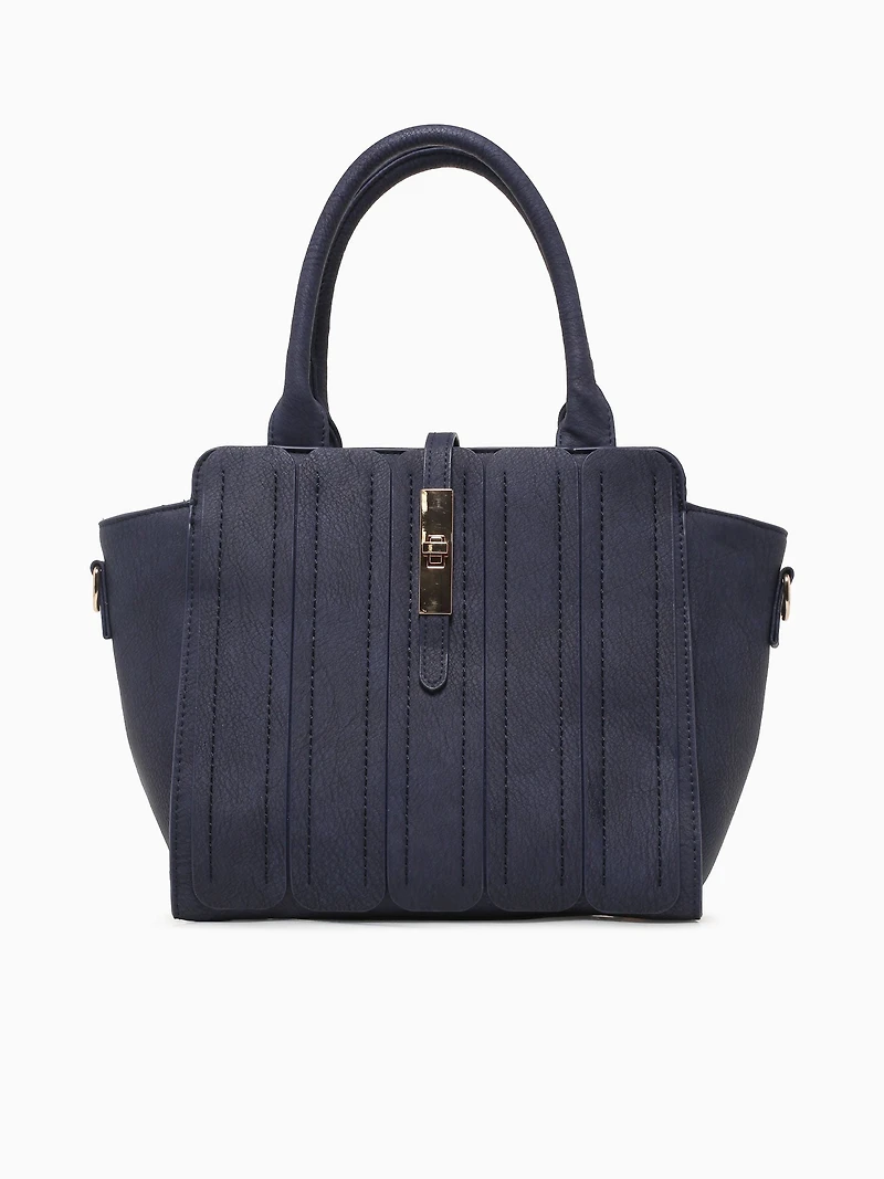 Beatrice Top Handle Navy