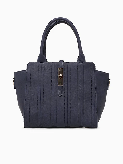 Beatrice Top Handle Navy