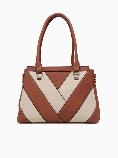 Alessia Shoulder Bag Tan Multi