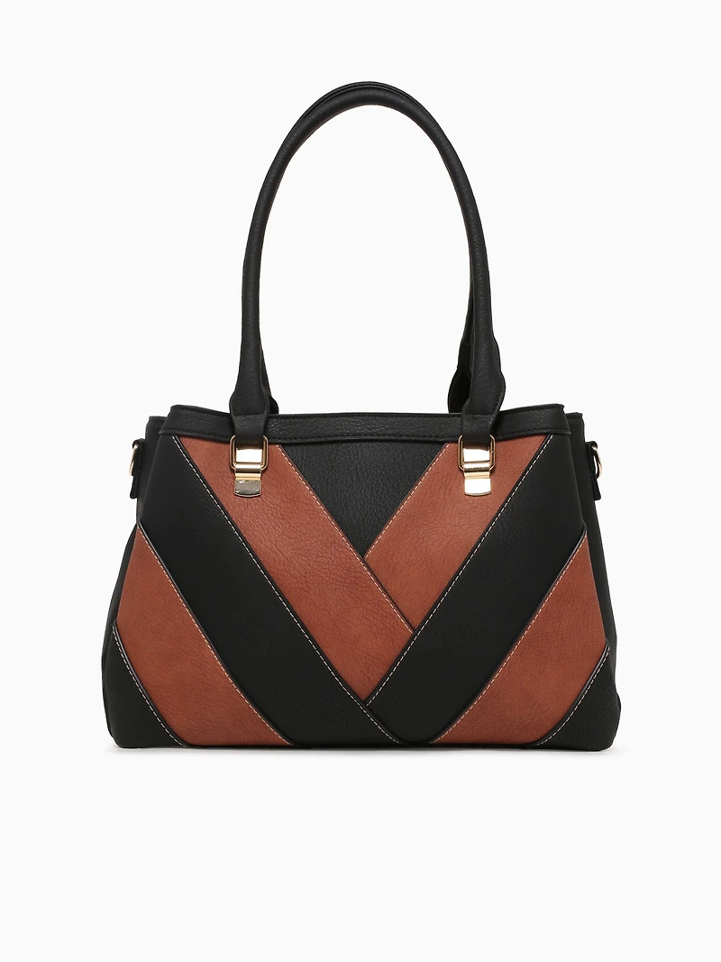 Alessia Shoulder Bag Black Multi
