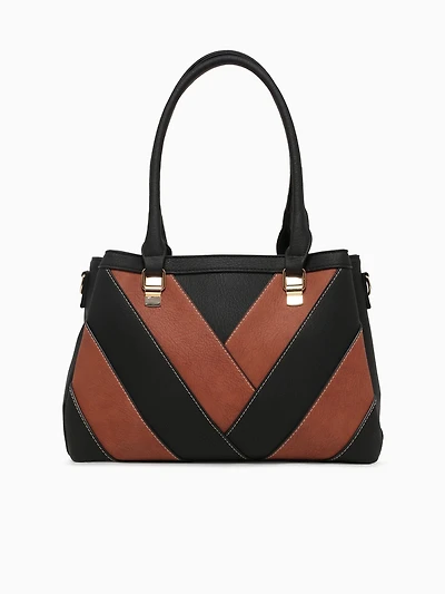 Alessia Shoulder Bag Black Multi