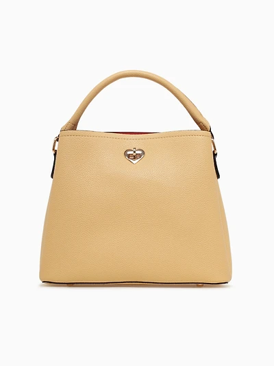 Faith Top Handle Beige