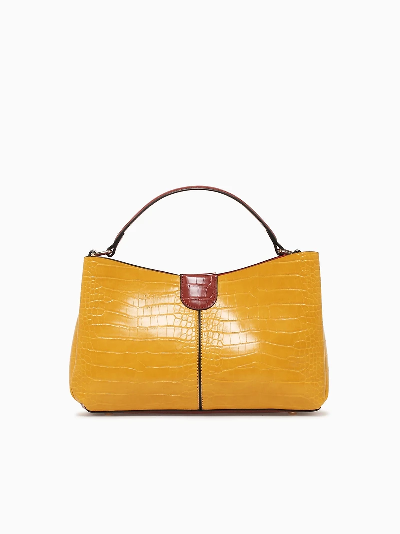Fatima Top Handle Mustard