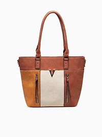 Viviana Tote Tan Multi