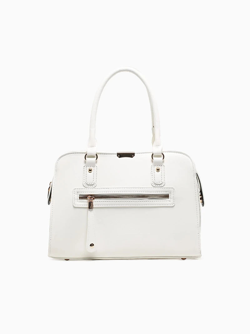 Laira Top Handle White