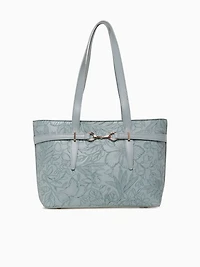 Flora Tote Light Blue
