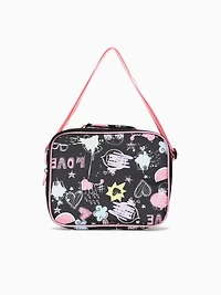 Cat Lunch Bag Black