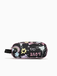 Cat Pencil Case Black