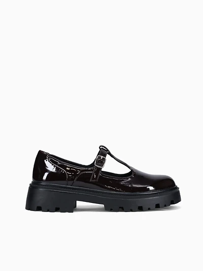 Joyce Dark Brown Patent