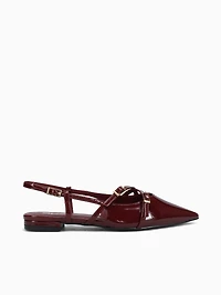 Victoria Burgundy Patent