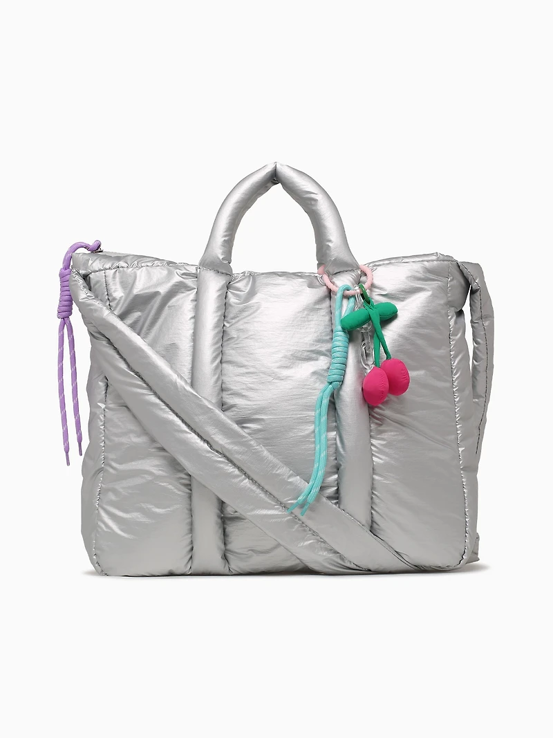 Cherry Tote Silver
