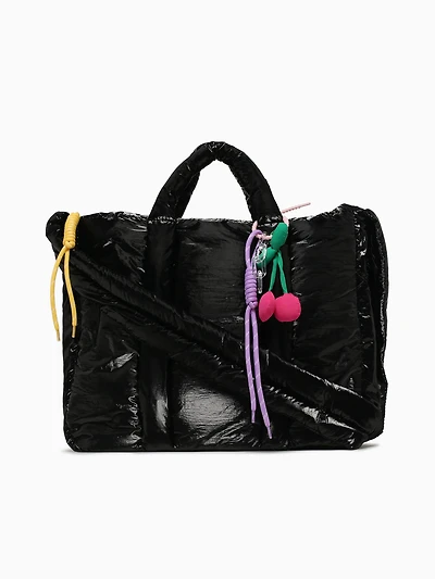 Cherry Tote Black