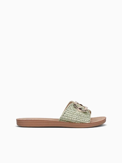 Lillith Green Raffia