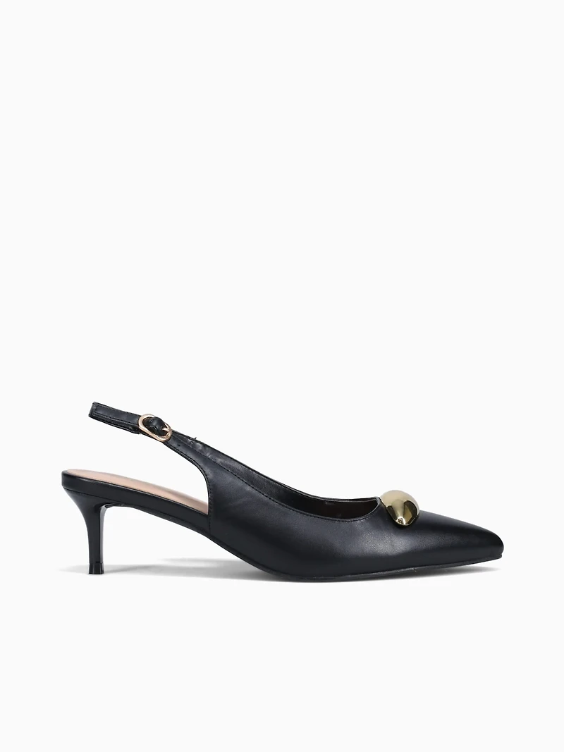 Giselle Black Metallic