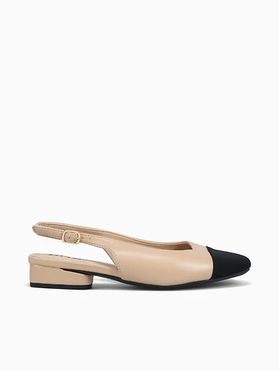 Anne Beige Black Smooth