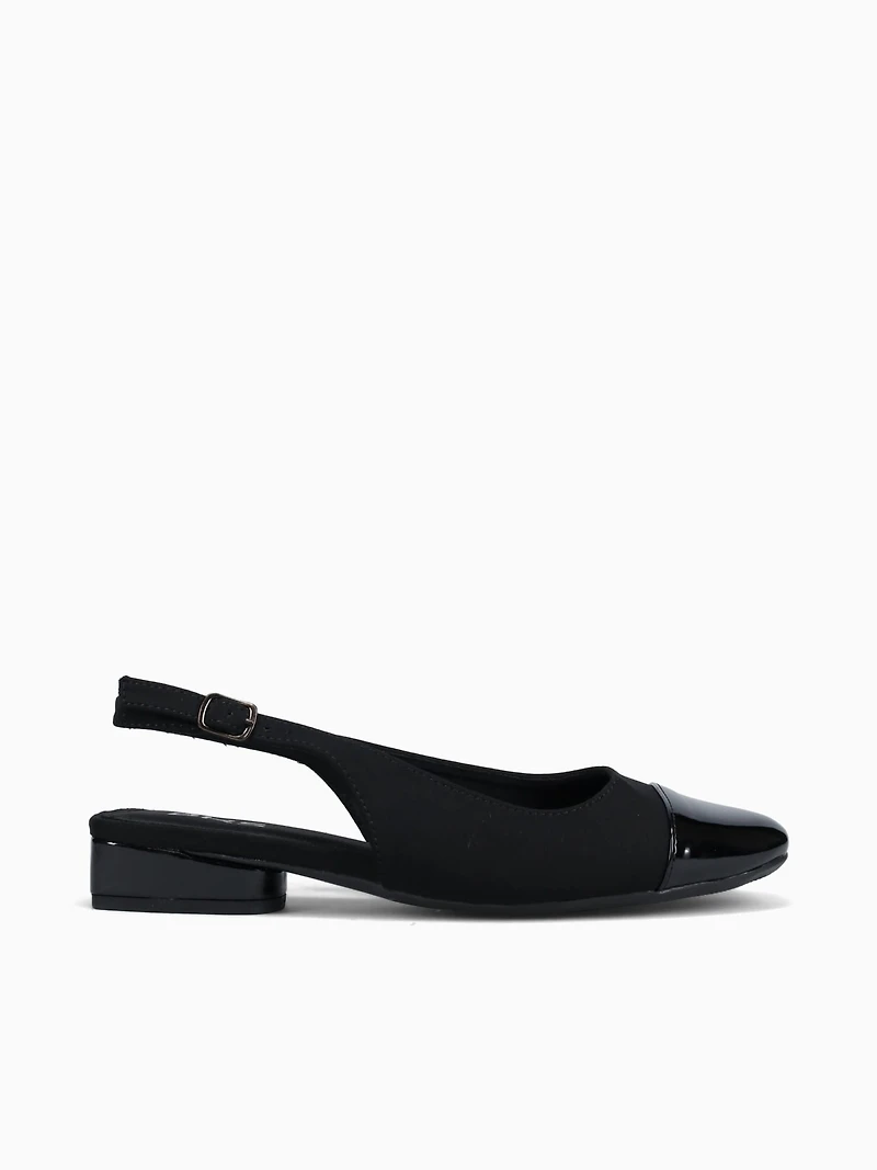 Anne black  smooth patent