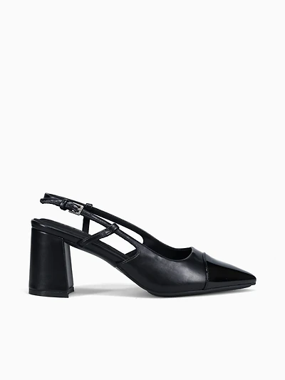 Finny black  smooth patent