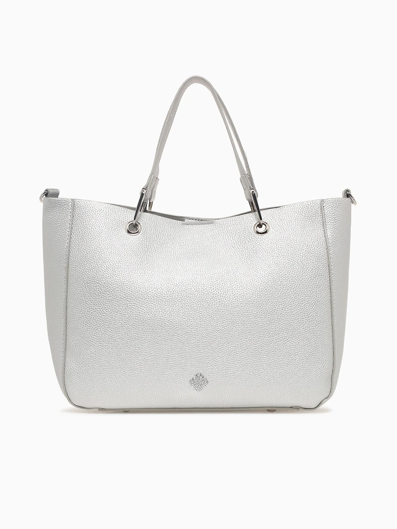 Emilia Top Handle Silver