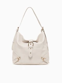 Buckle Shoulder Bag Off White