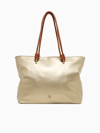Natalie Tote Gold Tan