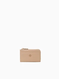 Signature Card Case Taupe