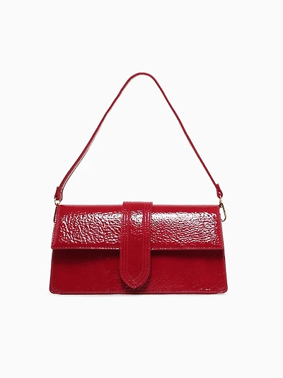 Sarah Shoulder Bag Burghundy