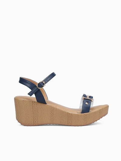 Melanie Navy Clear