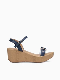 Melanie Navy Clear