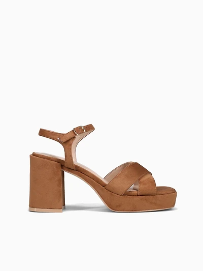 Elizabeth Camel Suede