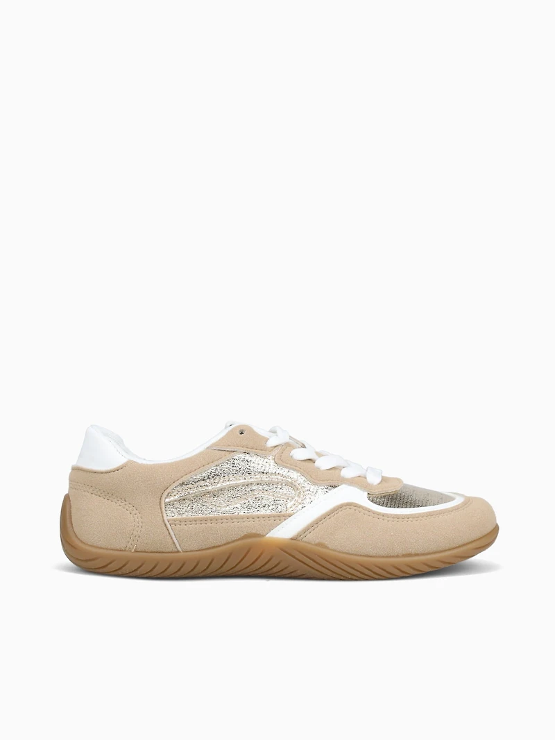 Maze Beige Gold Metallic