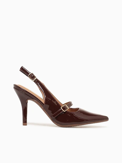 Sicilia Dark Brown Patent