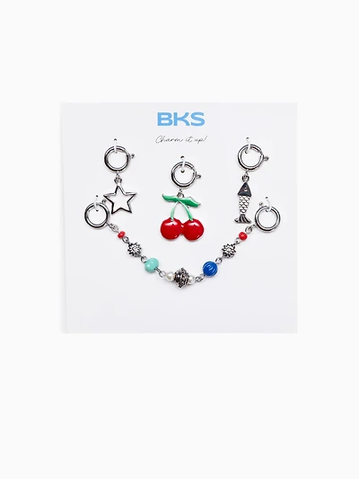 Cherry Sneaker Charm Multi