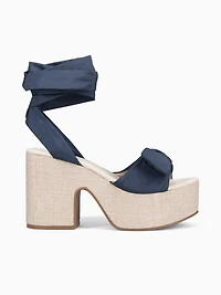 Inés Navy Fabric