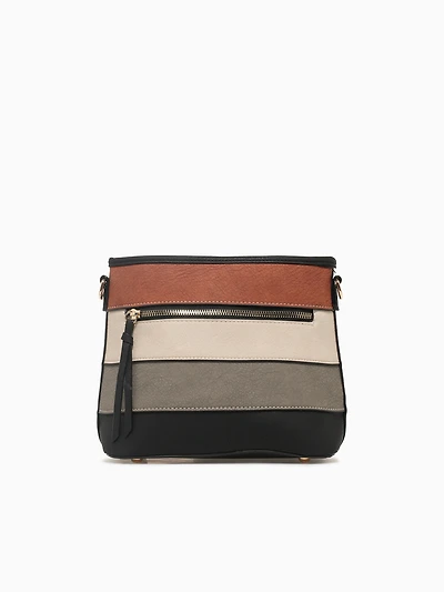 Paris Crossbody Black Multi
