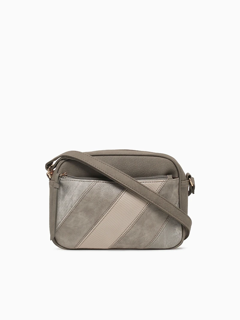 Madrird Crossbody Grey Multi