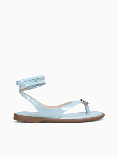 Aubrey Baby Blue Verniz Molhado