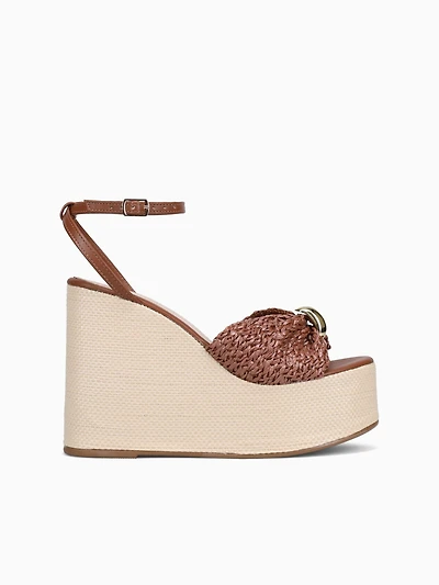 Cherry Brown Raffia