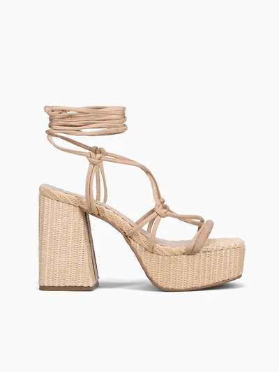 Minnie Beige Suede