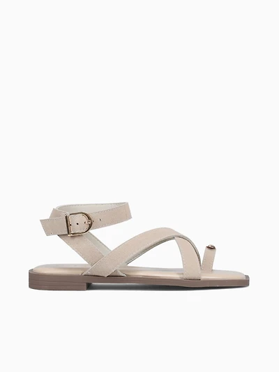 Georgina Beige Suede