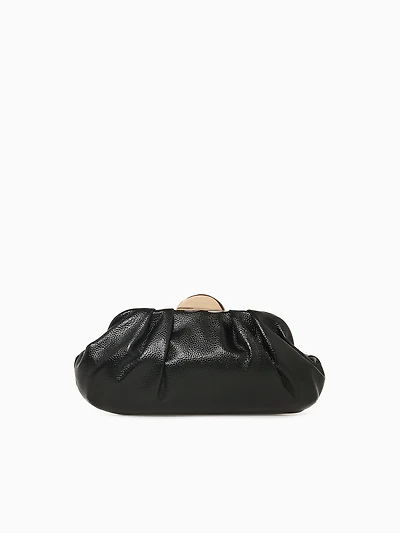 Kisslock Clutch Black