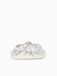 Kisslock Clutch Silver