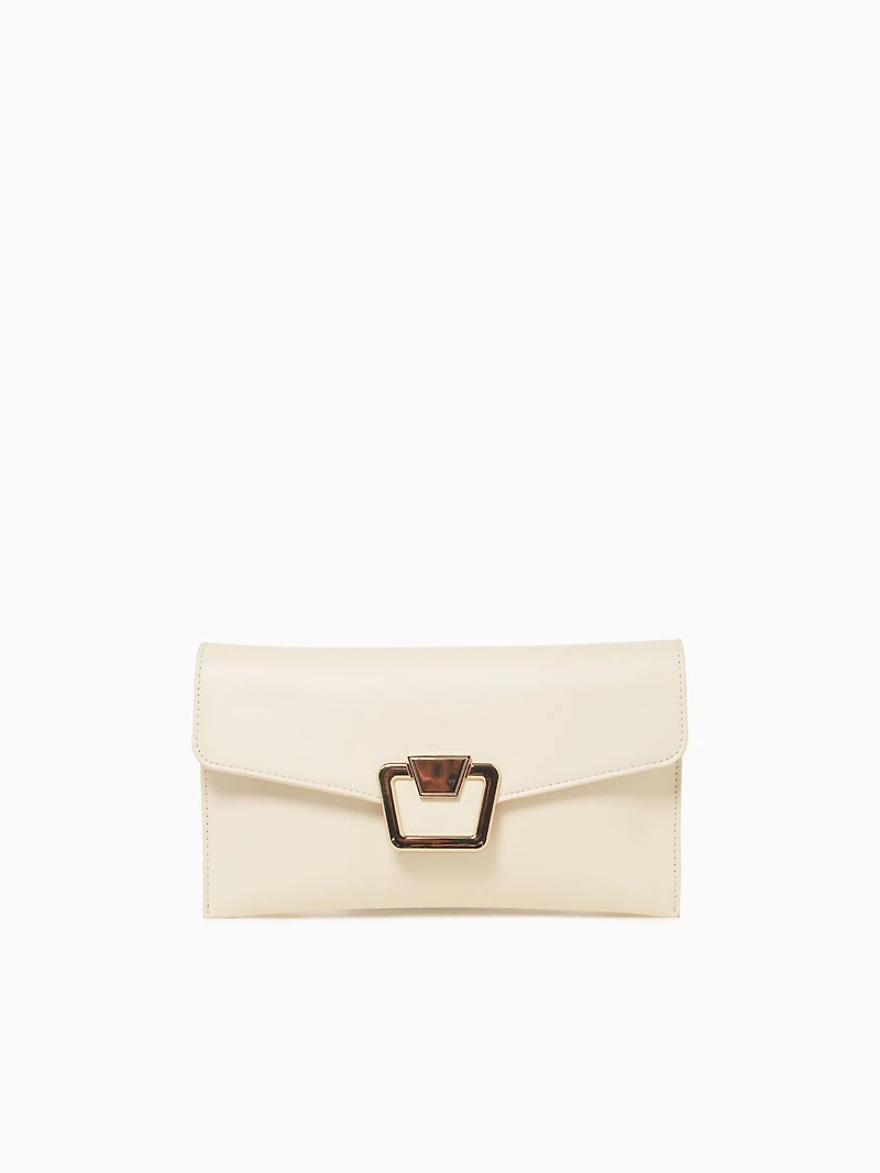 Rachel Clutch Off White