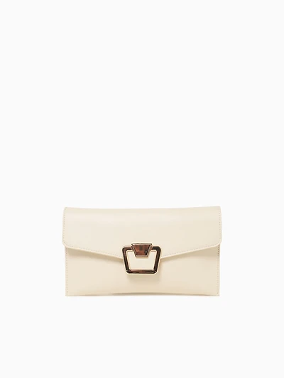 Rachel Clutch Off White