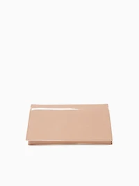 Lia Clutch Nude Patent